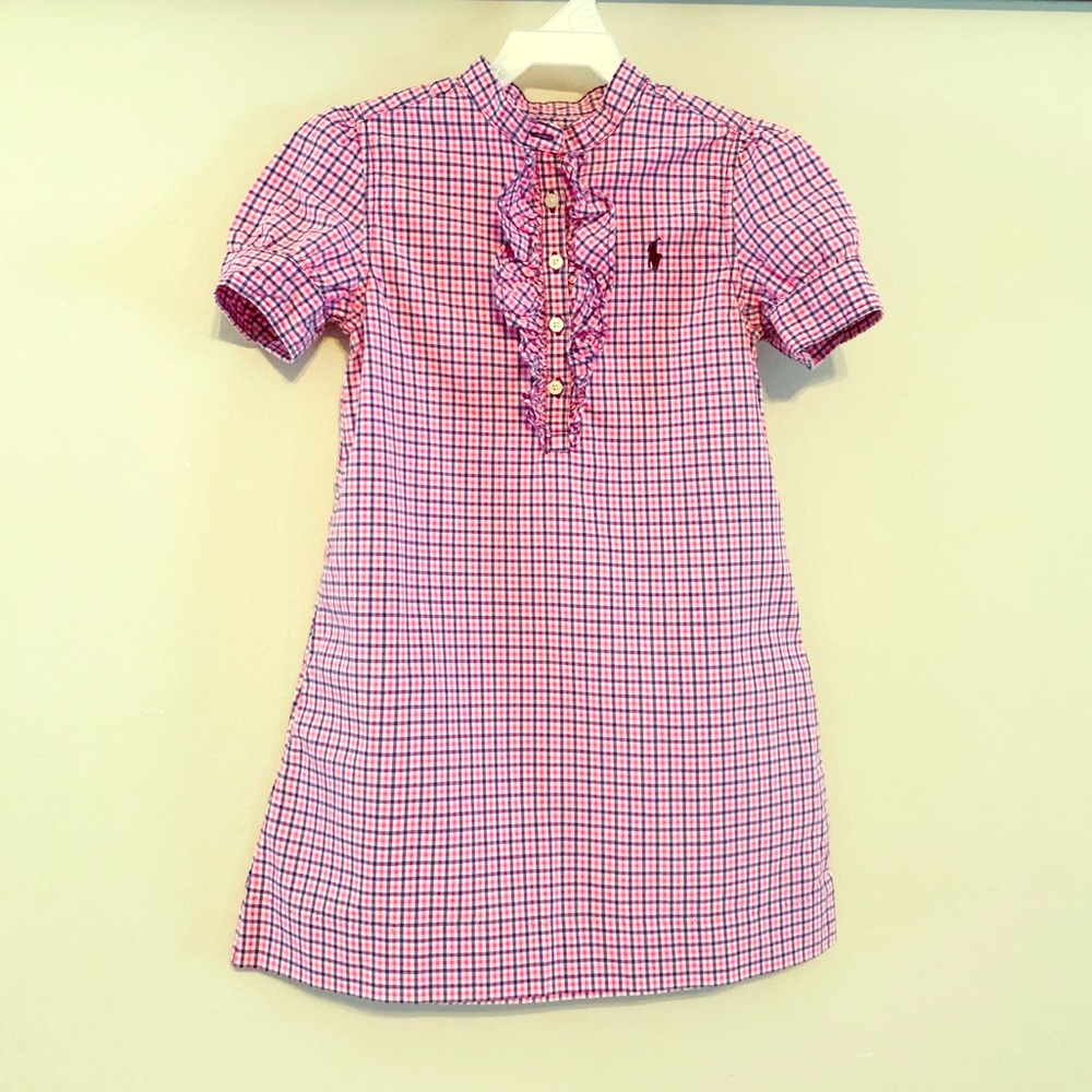 Ralph Lauren plaid dress in EUC